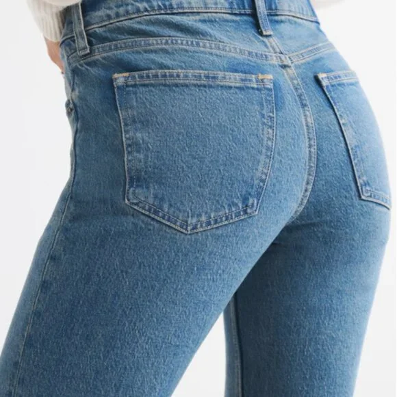 NWT - Abercrombie & Fitch - Women's Jeans - 90s Straight - Size 27 - Picture 9 of 11